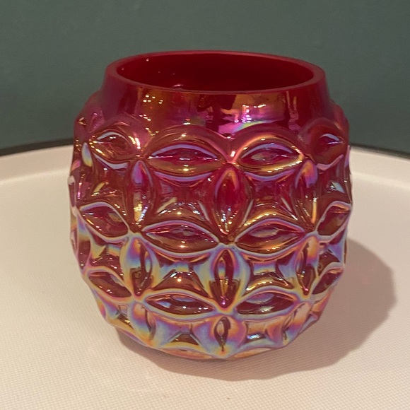 Glass Eye Studio Sea Haven Cherry Blossom Votive Hand Blown - Picture 1 of 8